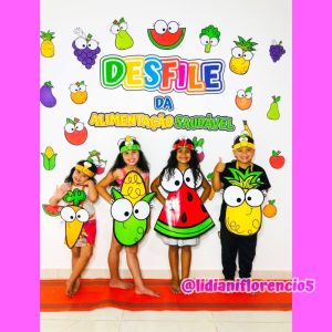 DESFILE DA ALIMENTAÇÃO SAUDÁVEL