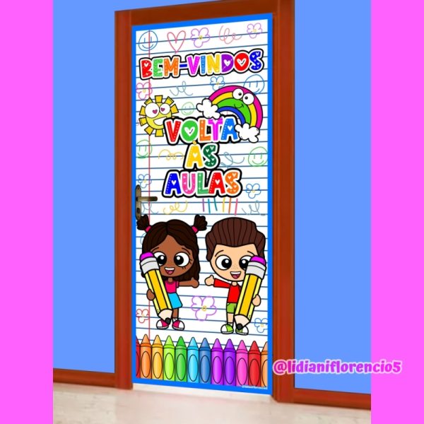 PORTA VOLTA ÀS AULAS ESCOLA - Imagem 3
