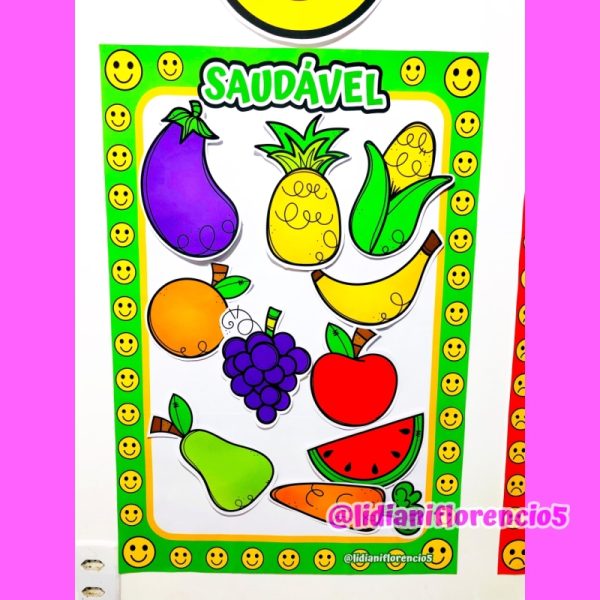 CARTAZES ALIMENTAÇÃO SAUDÁVEL - Imagem 7