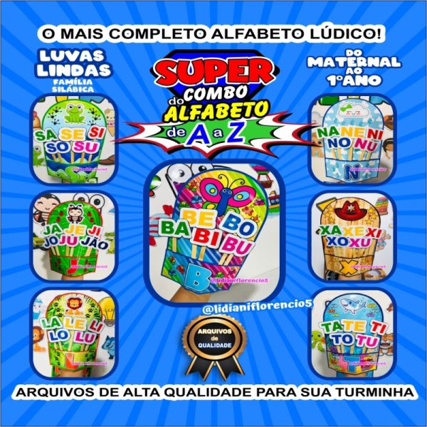 SUPER COMBO DO ALFABETO DE A a Z - Image 6