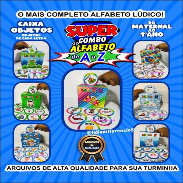 SUPER COMBO DO ALFABETO DE A a Z - Image 5