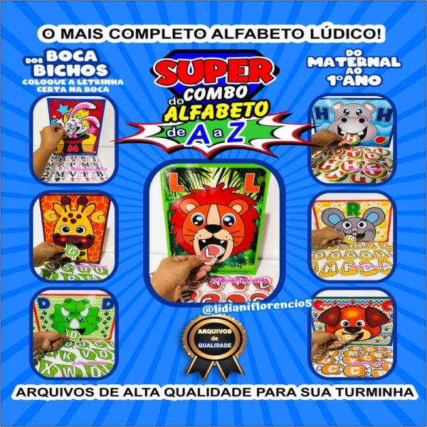 SUPER COMBO DO ALFABETO DE A a Z - Image 4