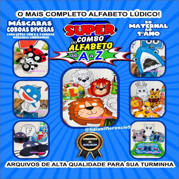 SUPER COMBO DO ALFABETO DE A a Z - Image 2