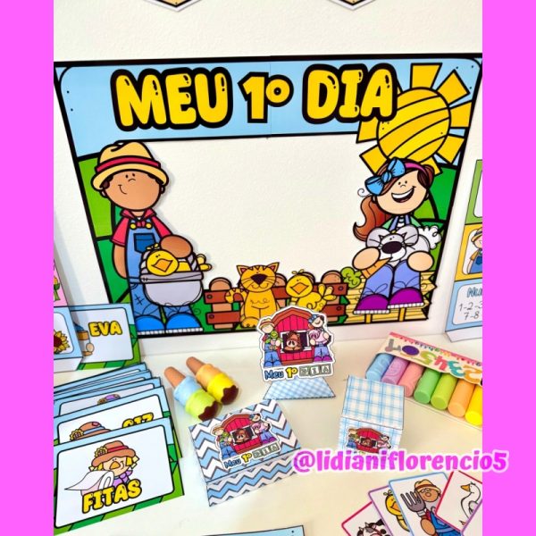 KIT SALA DE AULA FAZENDINHA - Imagem 38
