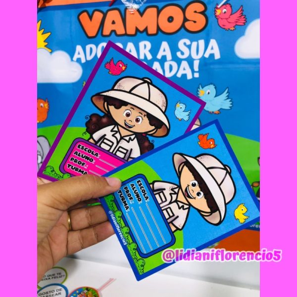 KIT VOLTA ÀS AULAS SAFARI - Imagem 4