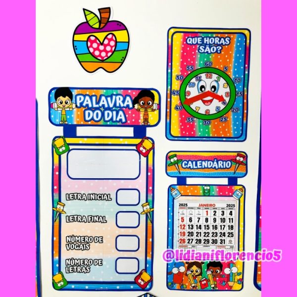 KIT SALA DE AULA ESCOLAR - Imagem 6