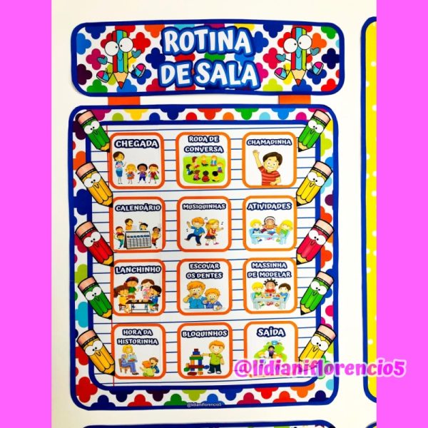 KIT SALA DE AULA ESCOLAR - Imagem 11