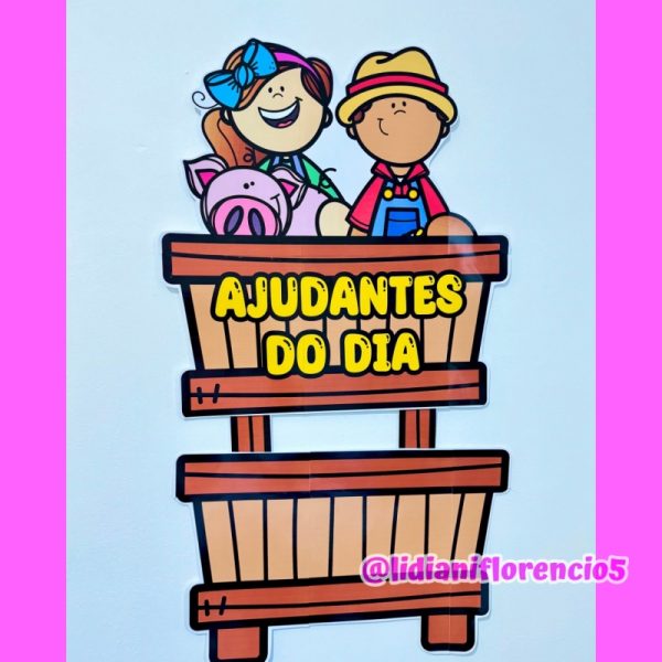 KIT SALA DE AULA FAZENDINHA - Imagem 21