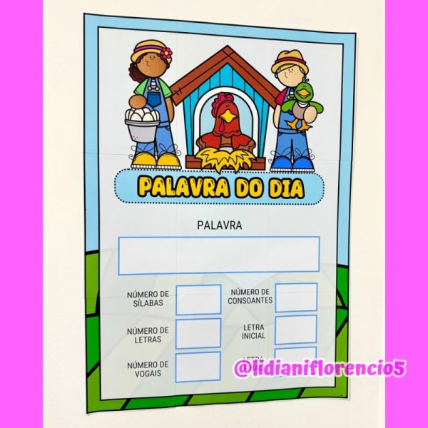 KIT SALA DE AULA FAZENDINHA - Imagem 25