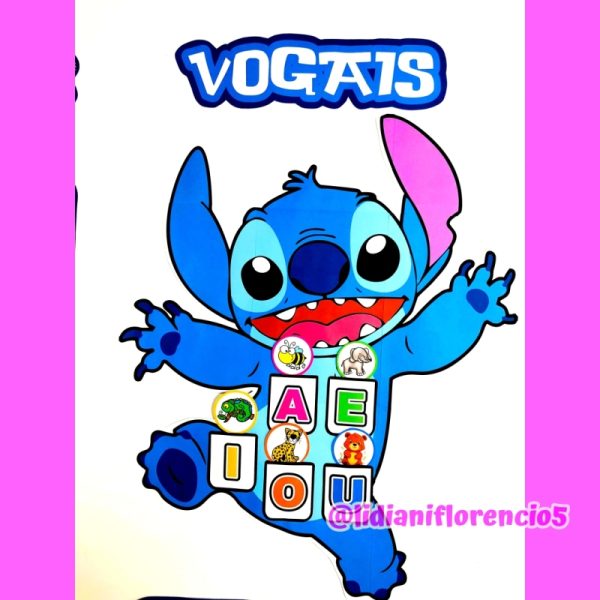KIT SALA DE AULA LILO E STITCH - Imagem 5
