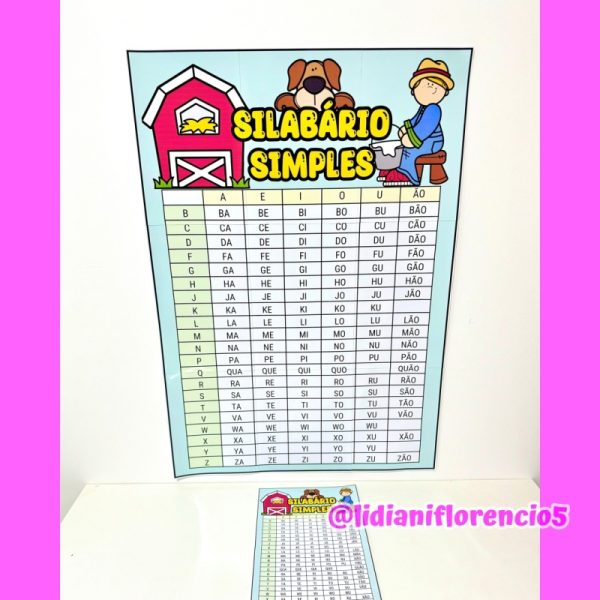 KIT SALA DE AULA FAZENDINHA - Imagem 29