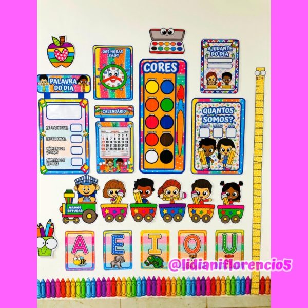 KIT SALA DE AULA ESCOLAR - Imagem 4