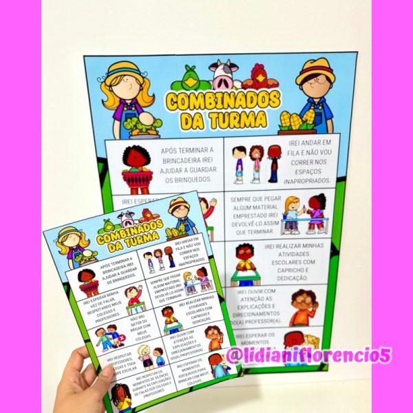 KIT SALA DE AULA FAZENDINHA - Imagem 31