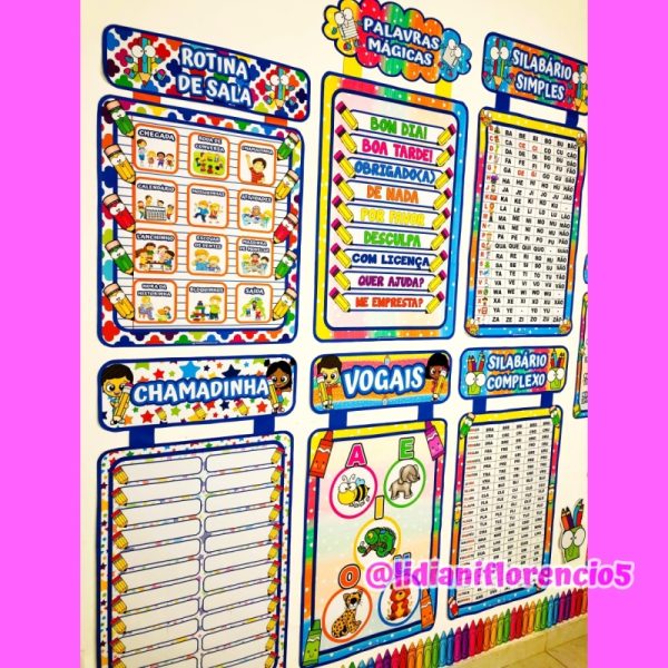 KIT SALA DE AULA ESCOLAR - Imagem 5