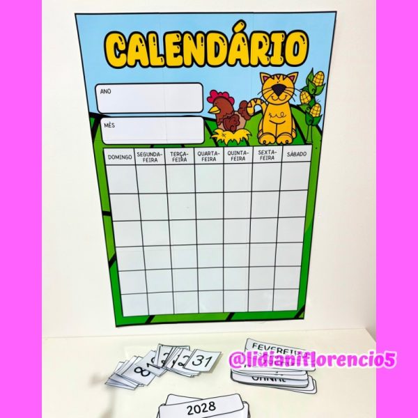 KIT SALA DE AULA FAZENDINHA - Imagem 33