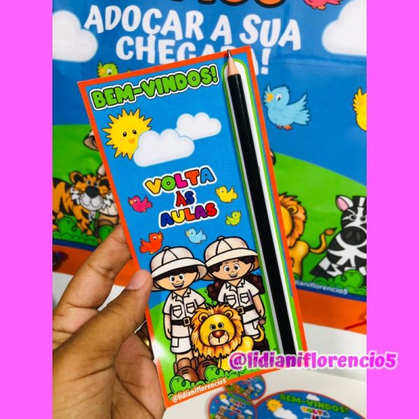 KIT VOLTA ÀS AULAS SAFARI - Imagem 6