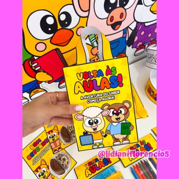 KIT VOLTA ÀS AULAS ANIMAIS - Imagem 8