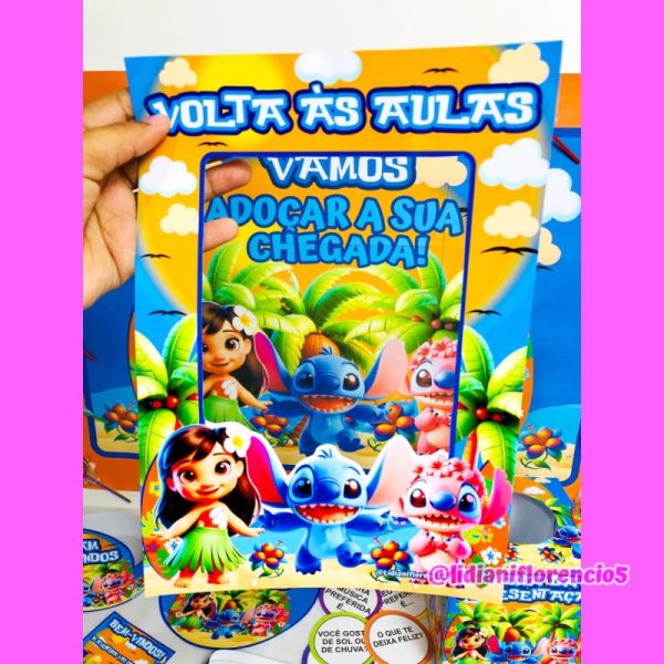 KIT VOLTA ÀS AULAS LILO E STITCH - Imagem 10