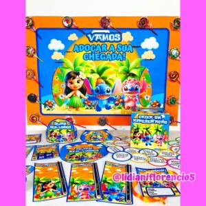 KIT VOLTA ÀS AULAS LILO E STITCH