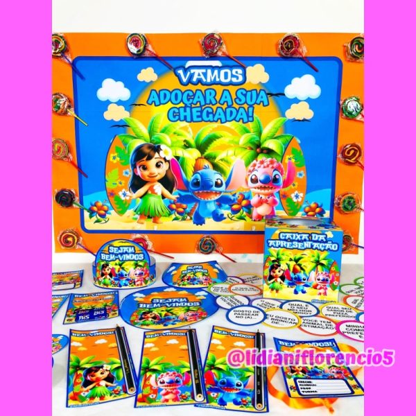 KIT VOLTA ÀS AULAS LILO E STITCH