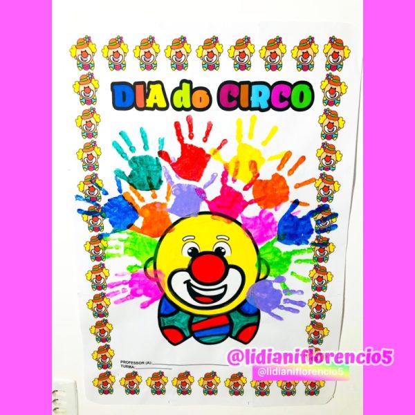 CARTAZ COLETIVO CARIMBO DIA DO CIRCO - Imagem 10