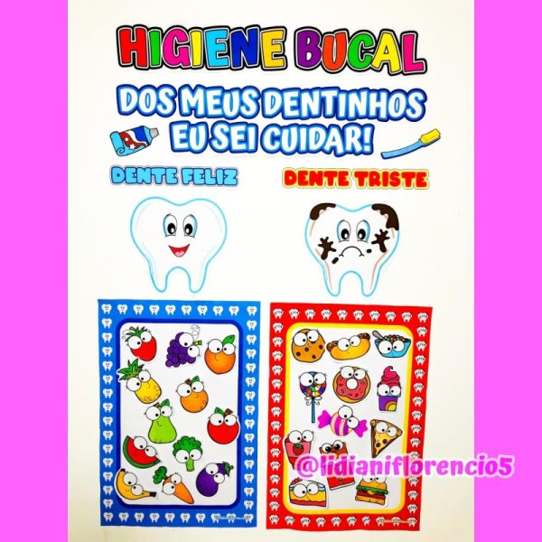 CARTAZES HIGIENE BUCAL - Imagem 11