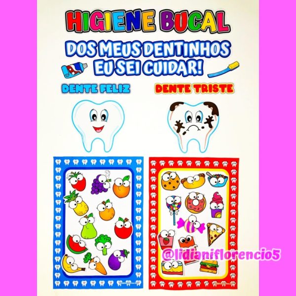 CARTAZES HIGIENE BUCAL