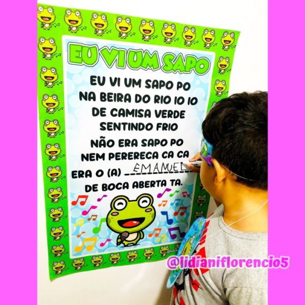 NOME + MUSICALIZAÇÃO SAPO - Imagem 15