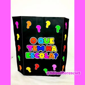 DINÂMICA O QUE TEM NA ESCOLA?