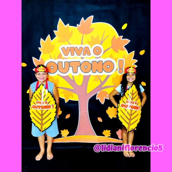 PAINEL OUTONO FOLHAS - Imagem 11