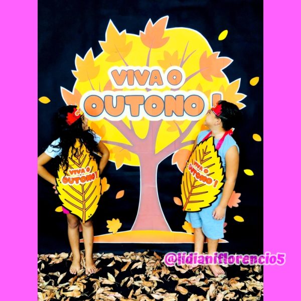 PAINEL OUTONO FOLHAS - Imagem 6
