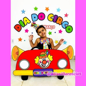 PAINEL CARRO 3D DIA DO CIRCO