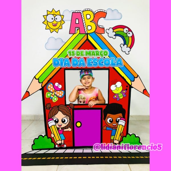 PAINEL INTERATIVO 3D DIA DA ESCOLA - Imagem 5