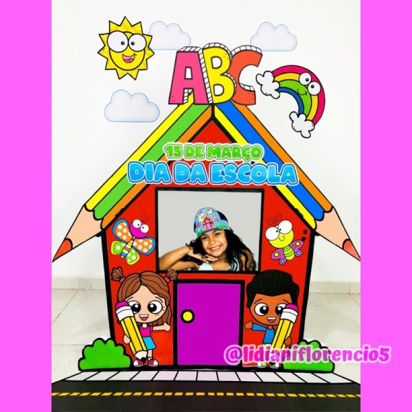 PAINEL INTERATIVO 3D DIA DA ESCOLA - Imagem 2