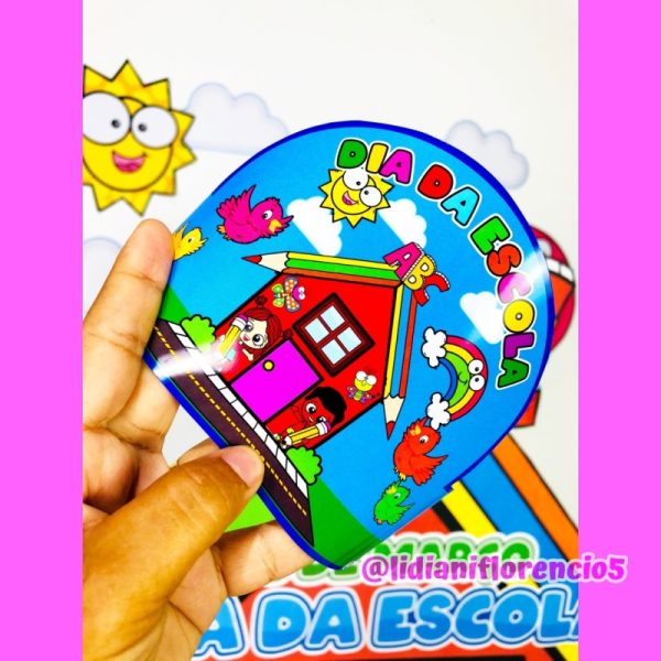 PAINEL INTERATIVO 3D DIA DA ESCOLA - Imagem 6