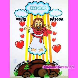 PAINEL PÁSCOA ELE VIVE