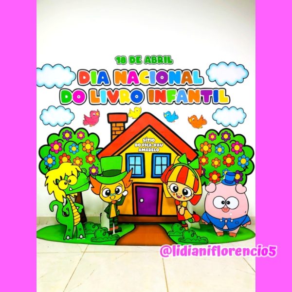 PAINEL 3D DIA DO LIVRO - Imagem 5