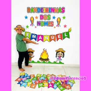 BANDEIRINHAS DOS NOMES