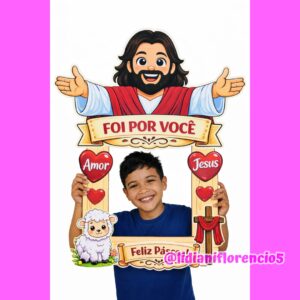 MOLDURA GRANDE PÁSCOA CRISTÃ