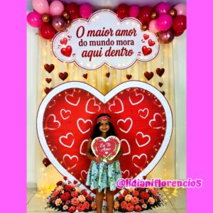 PAINEL CORAÇÃO Dia das Mães