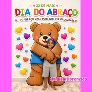 PAINEL ABRAÇO DO URSO Dia do Abraço