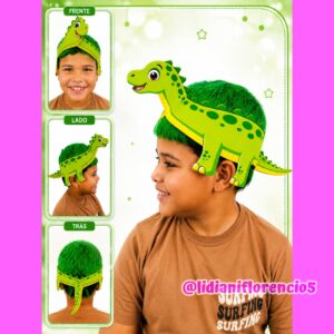 CABELO MALUCO DINOSSAURO