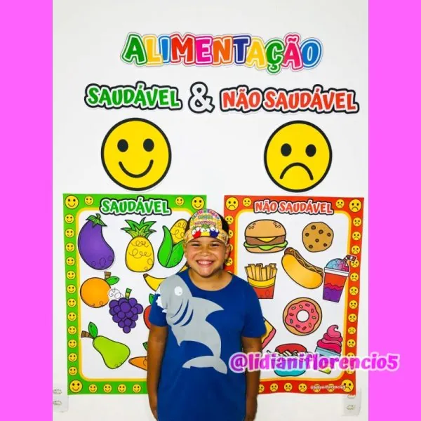 CARTAZES ALIMENTAÇÃO SAUDÁVEL - Imagem 8