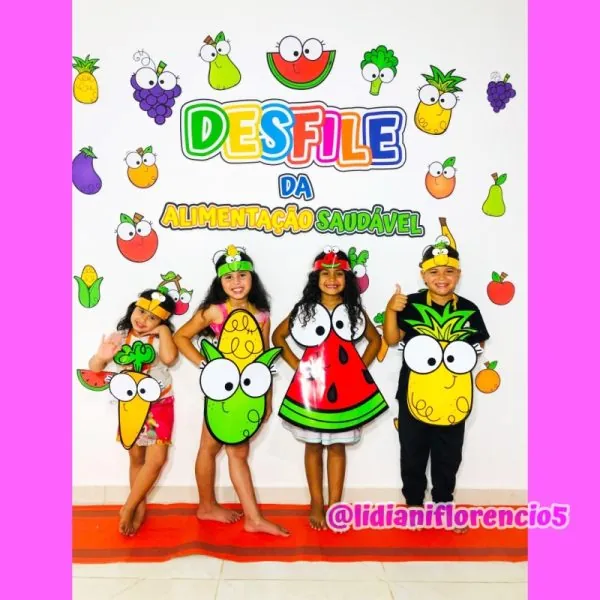 DESFILE DA ALIMENTAÇÃO SAUDÁVEL