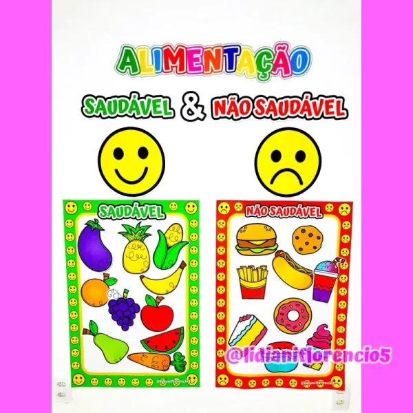 CARTAZES ALIMENTAÇÃO SAUDÁVEL