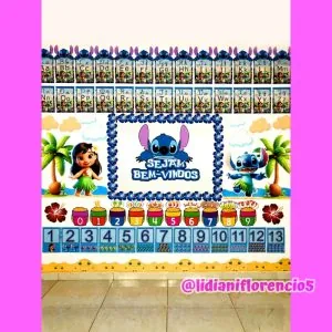KIT SALA DE AULA LILO E STITCH