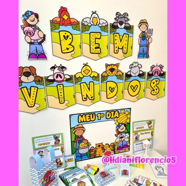 KIT SALA DE AULA FAZENDINHA - Image 19