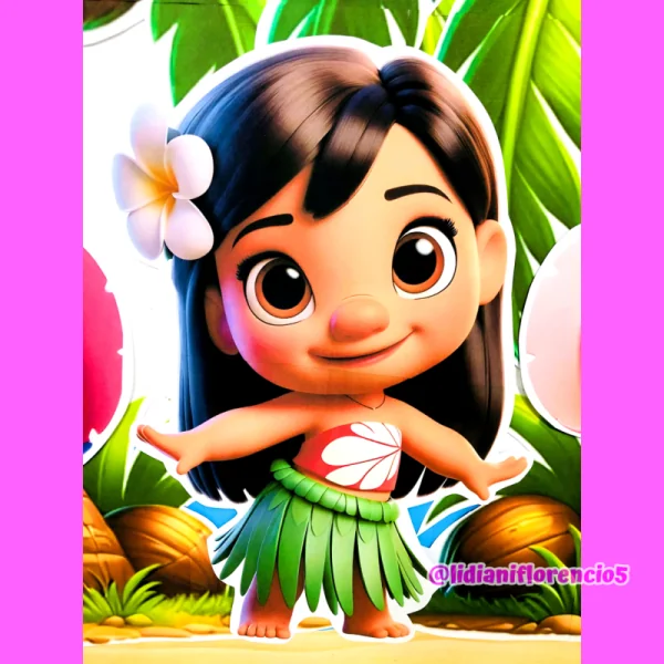 PAINEL VOLTA ÀS AULAS LILO E STITCH - Image 2