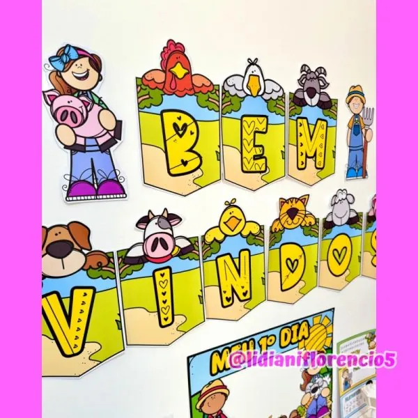 KIT SALA DE AULA FAZENDINHA - Image 17