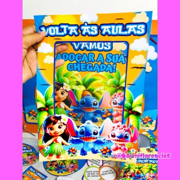 KIT VOLTA ÀS AULAS LILO E STITCH - Image 10